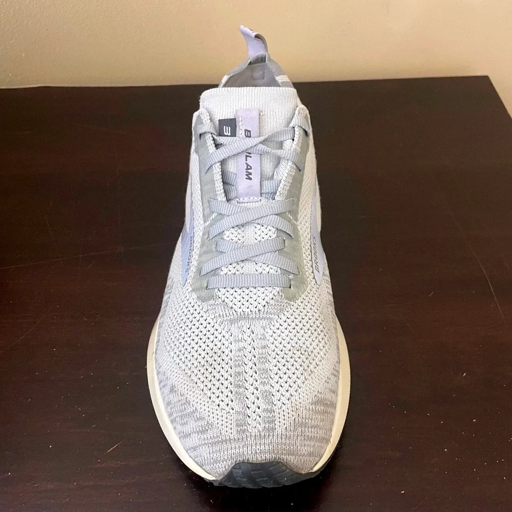 Brooks Bedlam 3 Womens Running Shoes Grey Lavender 1203301B083 Size 9 B Medium - Picture 4 of 8